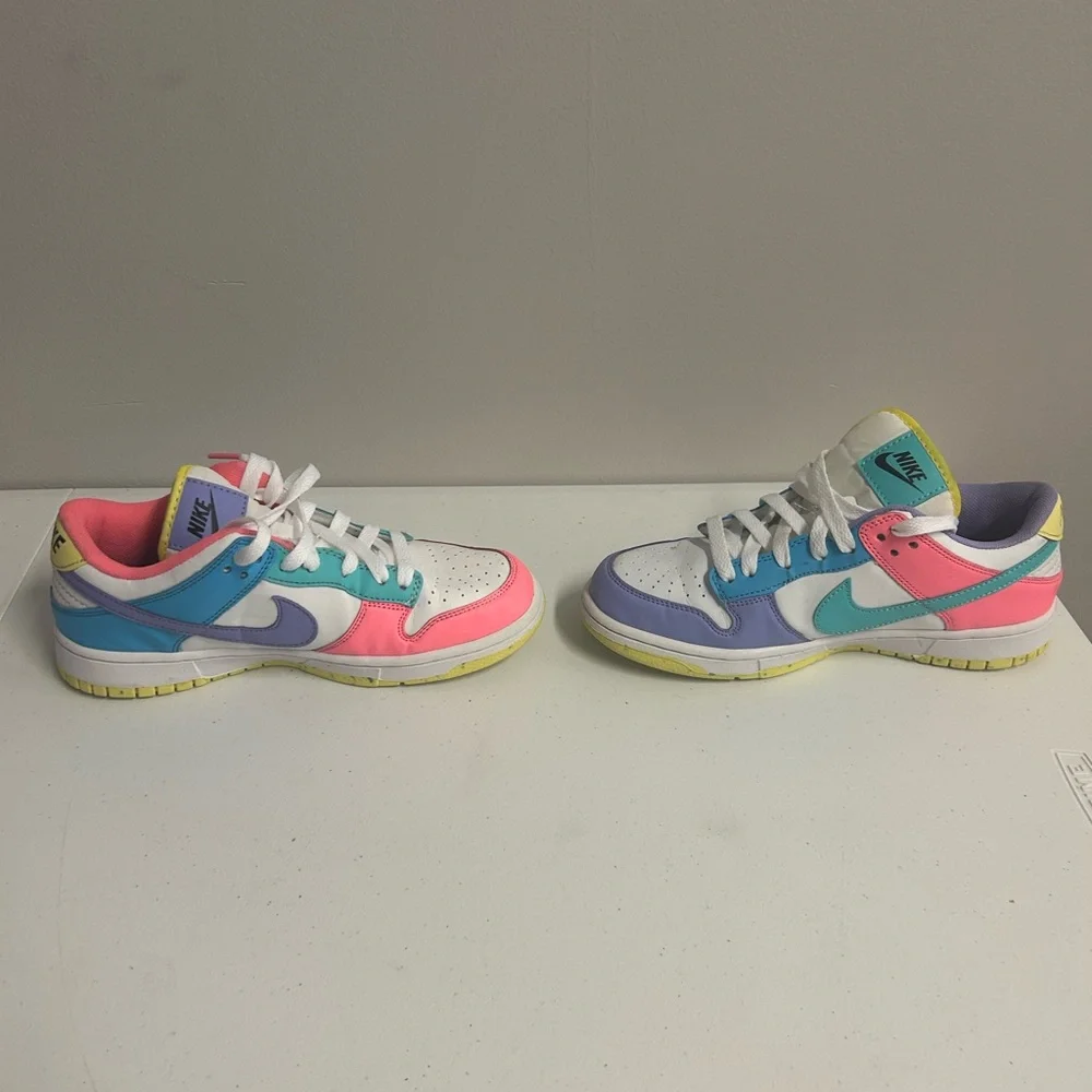 Nike Kids Sneakers - Pink, Blue, Purple, White - Picture 5 of 10